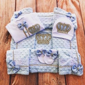 Baby boy take me home set